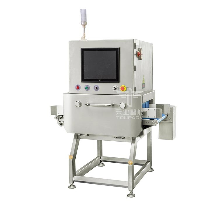 Máy phát hiện tia X SUS 304 cho kim loại hoặc phi kim loại gây ô nhiễm vật liệu lạ