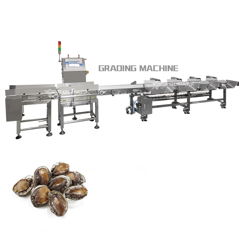 Công nghiệp Máy phân loại theo trọng lượng tự động Băng tải Gà Tôm Trái cây Máy phân loại theo trọng lượng