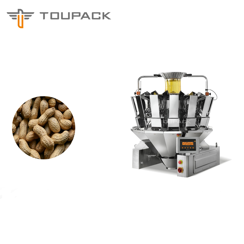 Máy đóng gói đứng lên túi có trọng lượng đứng 2,5kg Máy đóng gói hạt điều đậu phộng