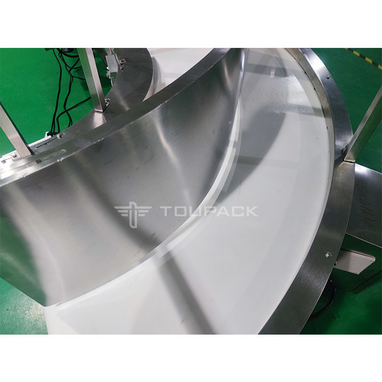Máy vận chuyển dây chuyền PVC cho xưởng sản xuất thực phẩm