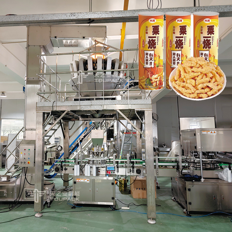 Máy nạp thức ăn đầy chai hoàn toàn tự động