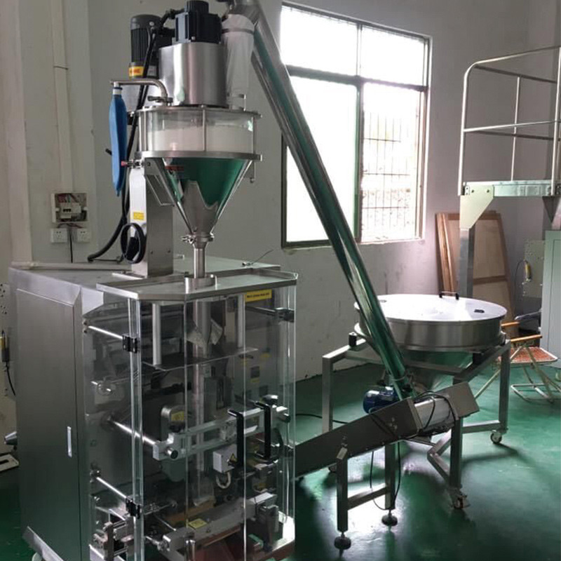 Nhà máy bình có thể túi cà phê sữa protein gia vị bột chai khối lượng nhỏ túi bột máy điền 500g-1000g