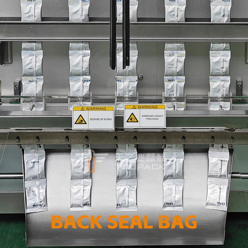 Tự động 20g 40g 80g nhiều dòng đồ uống thể thao hỗn hợp thanh gói bột nạp máy 4 dòng bột đóng gói máy thanh