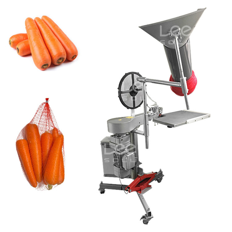 Máy đóng gói túi net cà rốt bán tự động