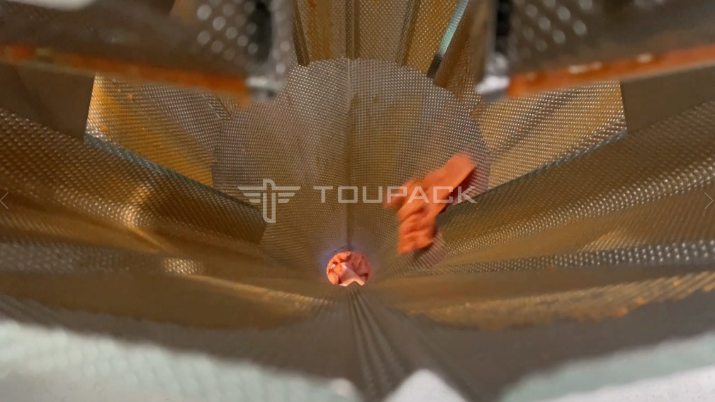 Gà tươi Chicken Sheep thịt lợn thịt bò Multihead Weigher 14 đầu Máy nạp thịt vít