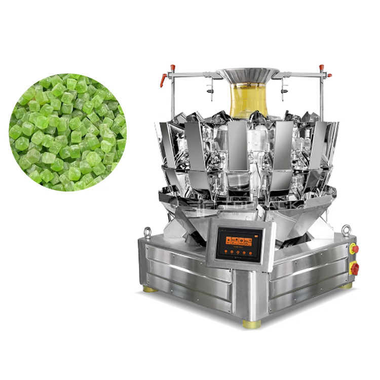 Máy đóng gói kẹo cao su hoàn toàn tự động Máy đóng gói kẹo cao su mềm Jelly Fruit Chews Sweet VFFS Back Seal