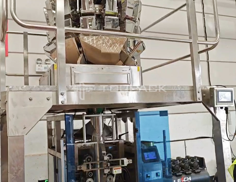 OEM Máy cân tự động Pouch Bean Sprout Coriander Khoai tây Tỏi Baby Carrot Packing Machine