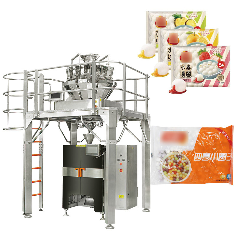 Máy đóng gói rau tươi salad Vffs Máy đóng gói nhiều trọng lượng Máy đóng gói thịt