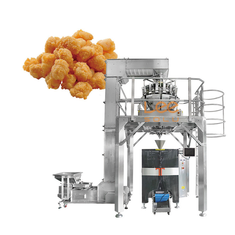 Muti-Function Tốc độ cao Thịt đông lạnh VFFs Nhét gói túi máy rau đông lạnh Multihead Weigher
