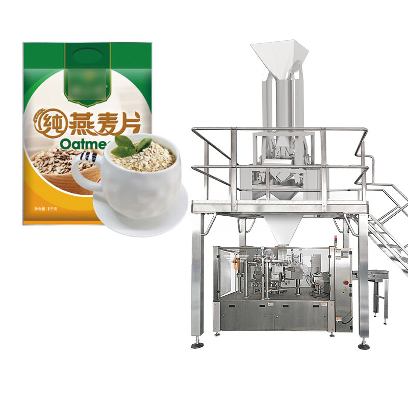 1kg 2kg 5kg túi gạo lúa mì ngô đậu nành Sorghum Buckwheat Multihead Weigher Packaging Machine
