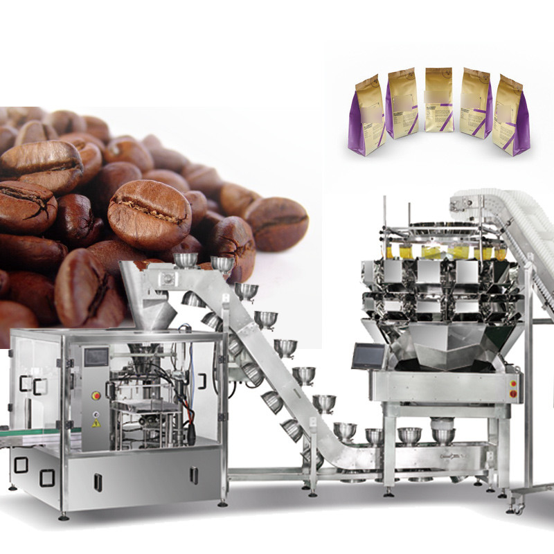 Tự động điền niêm phong đứng lên túi túi tiền sản xuất Doypack máy đóng gói hạt Dried Fruit Packing Machine