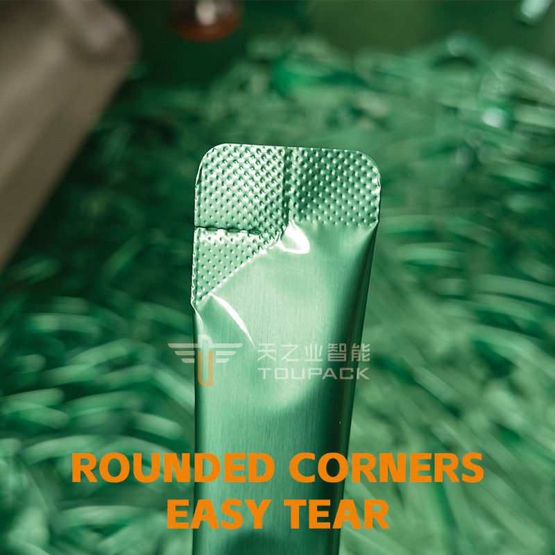 Máy đóng gói và làm đầy ketchup hoàn toàn tự động Vffs Máy đóng gói nước sốt cà chua đa đường thẳng đứng 4 mặt