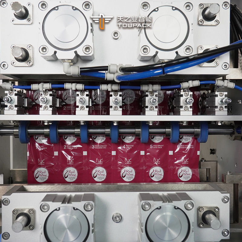 Toàn bộ tự động dọc Irrreguar chai hình sachet Gel năng lượng nước sốt mật ong nước ép đóng gói đóng gói máy nhà máy