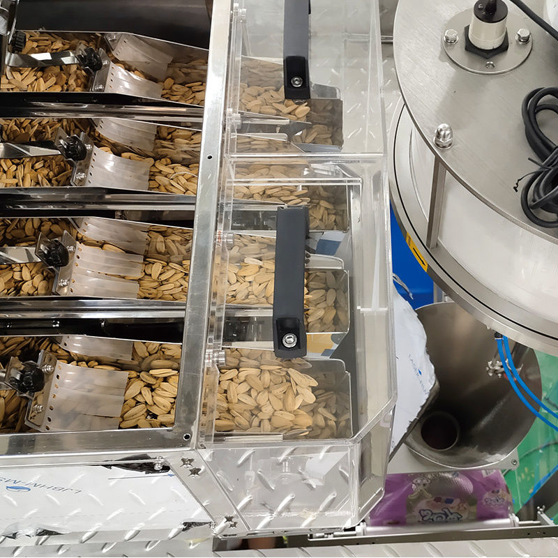 Tự động 200g 300g 500g hình dáng dọc Nạp và niêm phong Máy đóng gói bột Máy điền bột Máy đóng gói bột whey protein