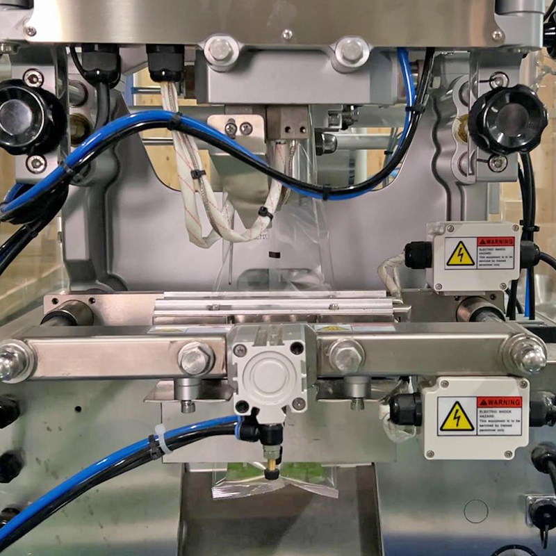 Hệ thống cân định lượng nhiều đầu tự động cho khoai tây chiên, máy đóng gói tôm, khoai tây chiên kiểu Pháp, máy đóng gói thực phẩm dạng hạt phồng