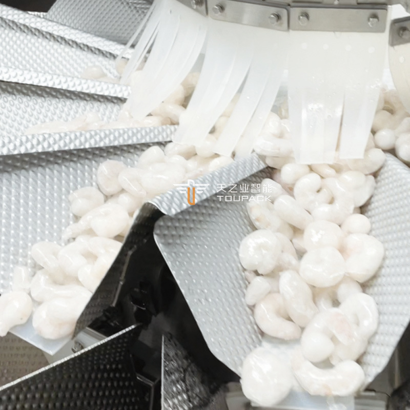 1kg 2kg Gà gia cầm Nuggets cánh thịt Premade túi đa đầu cân đứng lên túi xoay điền dấu đóng gói máy