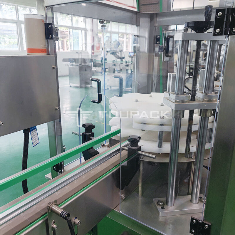 Độ chính xác cao Dried plum Granule Plastic Bottle Packaging Machine Line cho Candy Popcorn Snack Jar Can Filling Machine
