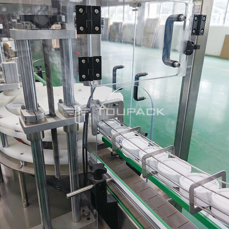 Độ chính xác cao Dried plum Granule Plastic Bottle Packaging Machine Line cho Candy Popcorn Snack Jar Can Filling Machine