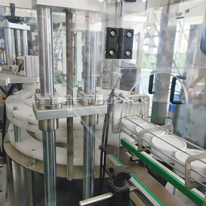 Độ chính xác cao Dried plum Granule Plastic Bottle Packaging Machine Line cho Candy Popcorn Snack Jar Can Filling Machine