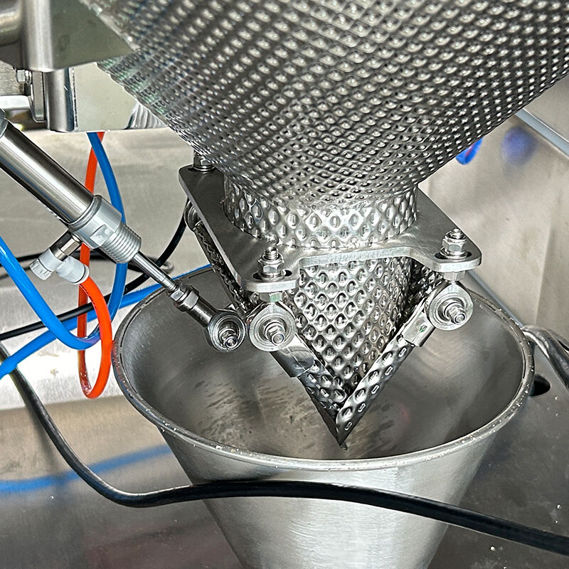 Máy đóng gói tự động VFFS cho bao bì thực phẩm với Multihead Weigher 20-200 gói mỗi phút Hệ thống cân chính xác cao