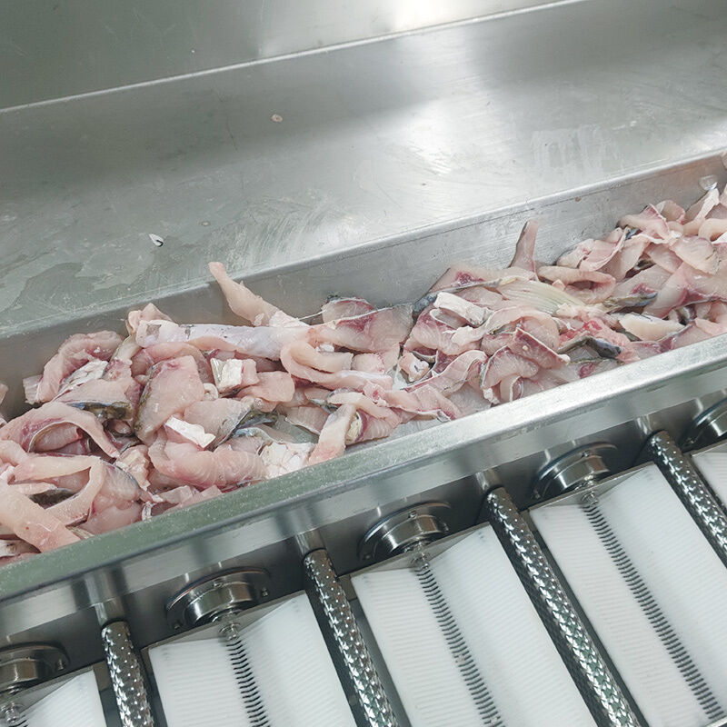 7-Head Flip Type Multihead Weigher cho hải sản dính với 20 ¢ 30 gói / phút Tốc độ và bộ nhớ Hopper