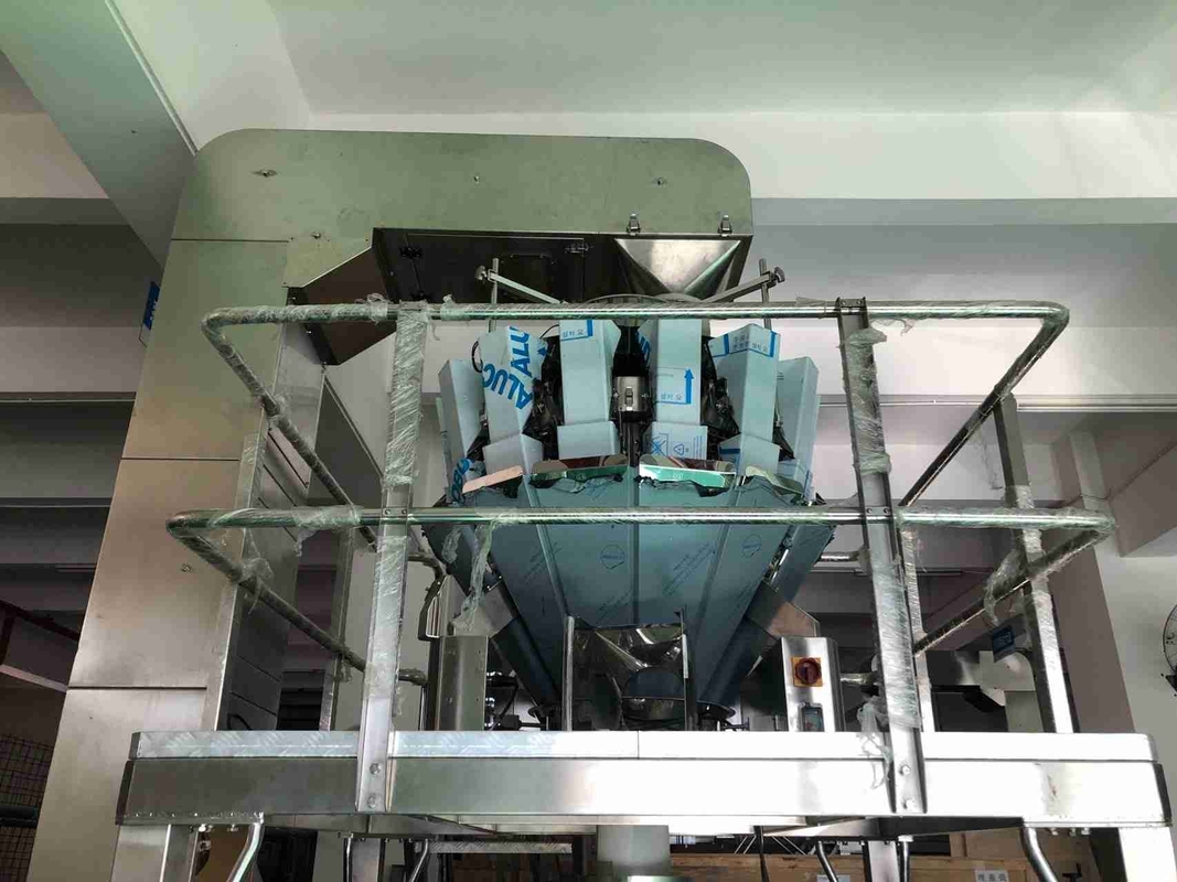 Máy cân kết hợp 14 đầu với phễu đồng bằng 0.8L 1.6L 2.5L 5L để cân ngũ cốc