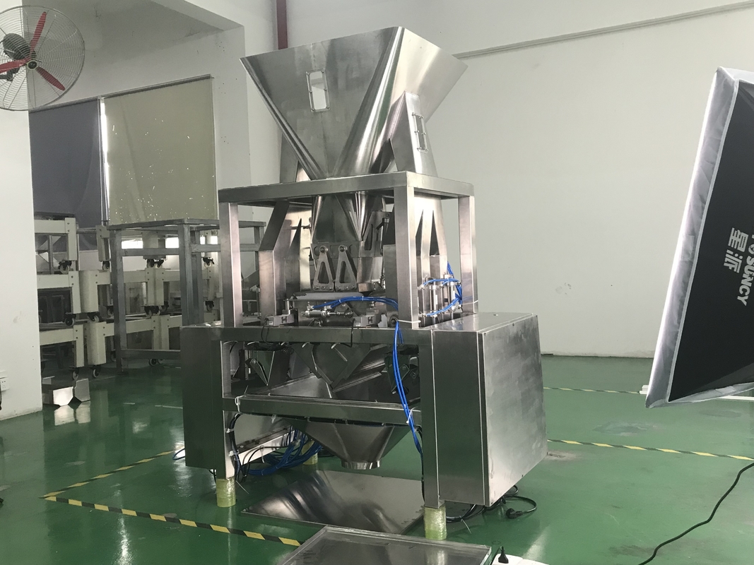 8 phễu Cân tuyến tính 0,5L 1,2L cho vật liệu lưới nhỏ như đường muối