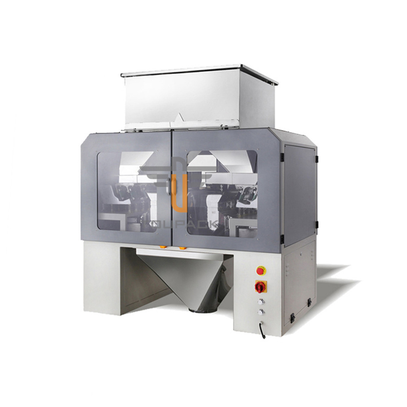Máy cân tuyến tính bốn đầu tự động SUS304 35BMP cho sản phẩm nặng 10000g