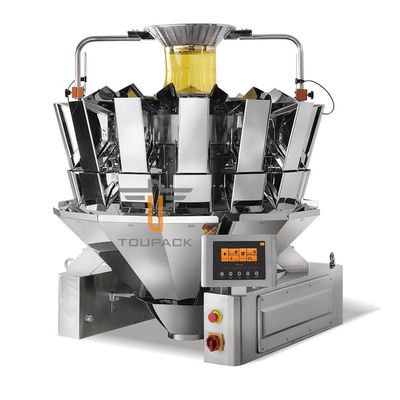 Máy đóng gói kẹo tự động Độ chính xác ± 0,5-1g 30-110 túi / phút Hệ thống điều khiển PLC