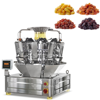 Máy trộn và đóng gói nho khô tự động 32 đầu trộn
