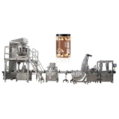 Máy đóng gói thực phẩm ăn nhẹ tốc độ cao 25-30 túi / phút Độ chính xác ≤ ± 1%