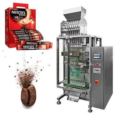 Máy đóng gói bột cà phê đa đường dây Sachet Ketchup Stick Liquid Packing Machine