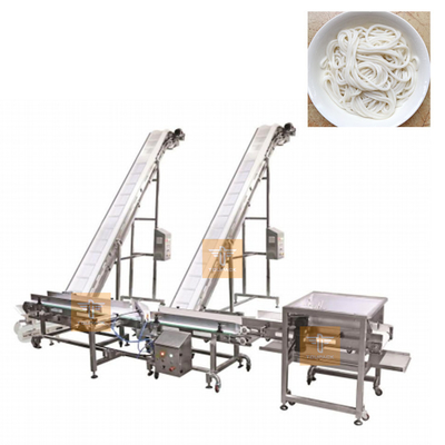 Hệ thống vận chuyển tự động cho mì gạo loại thực phẩm dây chuyền vận chuyển nghiêng