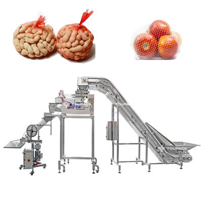 Semi Auto tay thủ công tỏi hạt khoai tây lưới net túi đóng gói trái cây rau củ cắt clipper máy đóng gói