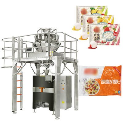 Máy đóng gói rau tươi salad Vffs Máy đóng gói nhiều trọng lượng Máy đóng gói thịt
