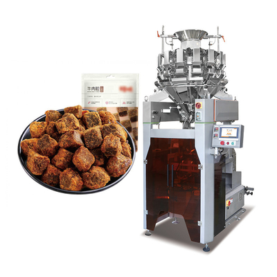 Máy đóng gói đồ ăn nhẹ tự động Ngô Pop Chips khoai tây nhỏ đồ ăn nhẹ Thực phẩm Máy đóng gói dọc cho đồ ăn nhẹ