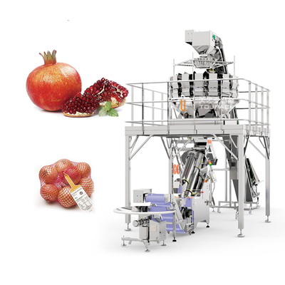Lemon tỏi hành tây khoai tây dứa lưới net túi đóng gói máy net máy cắt