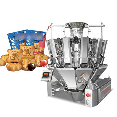 Toàn bộ tự động tốc độ cao nitơ hình dáng dọc điền dấu túi đồ ăn nhẹ Đánh nặng Puffs thực phẩm máy đóng gói hạt