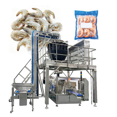 1kg 2kg Gà gia cầm Nuggets cánh thịt Premade túi đa đầu cân đứng lên túi xoay điền dấu đóng gói máy