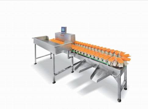 Máy đóng gói cân nhiều đầu bằng thép không gỉ Thiết bị phân loại