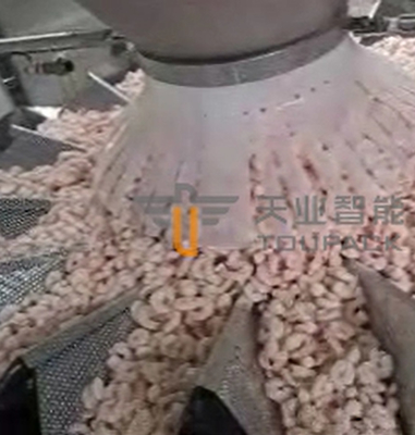 Máy đóng gói thực phẩm đông lạnh SUS 304 Hệ thống cân tự động Chứng chỉ CE