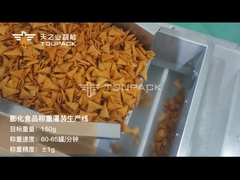 TOUPACK Hệ thống cân và chiết rót thực phẩm căng phồng