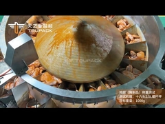 Chất ăn ớt dính Chicken wings and chicken steak Screw Multihead Weigher