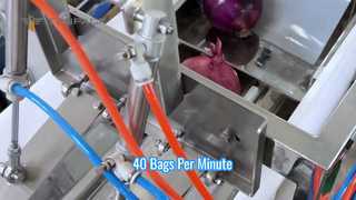 Hệ thống đóng gói túi lưới tự động tốc độ cao (0,5kg - 5kg)